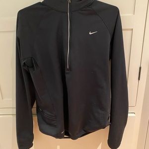 Womens Nike Dri-fit hoody. Size Large. Black